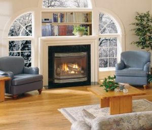 Foyers Cadieux | Fireplaces, Gas | DXV35 Deep Timber 3