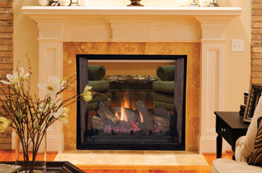Foyers Cadieux Fireplaces Gas Montebello See Thru